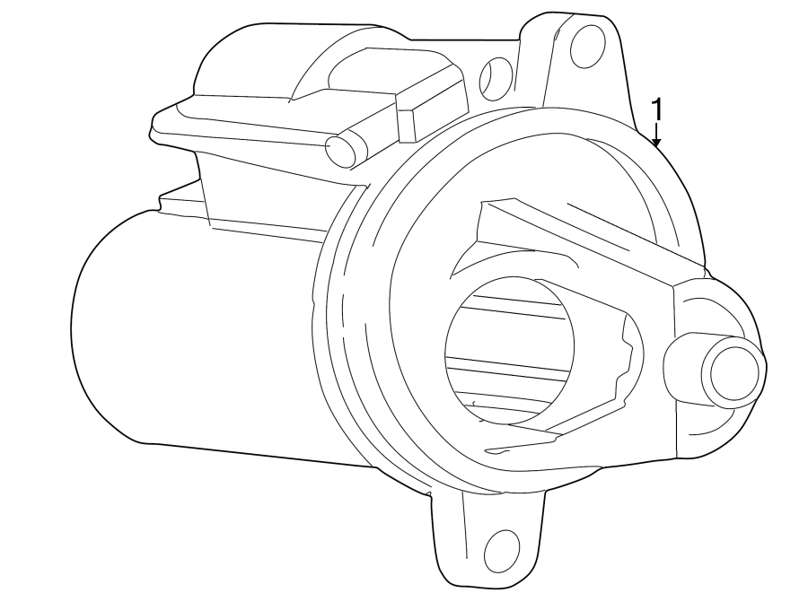 Diagram Starter. for your Ford Excursion  