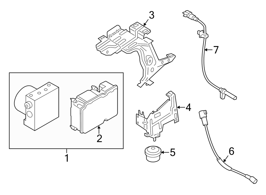 Diagram Electrical. Abs components. for your 2015 Lincoln MKZ Black Label Sedan  