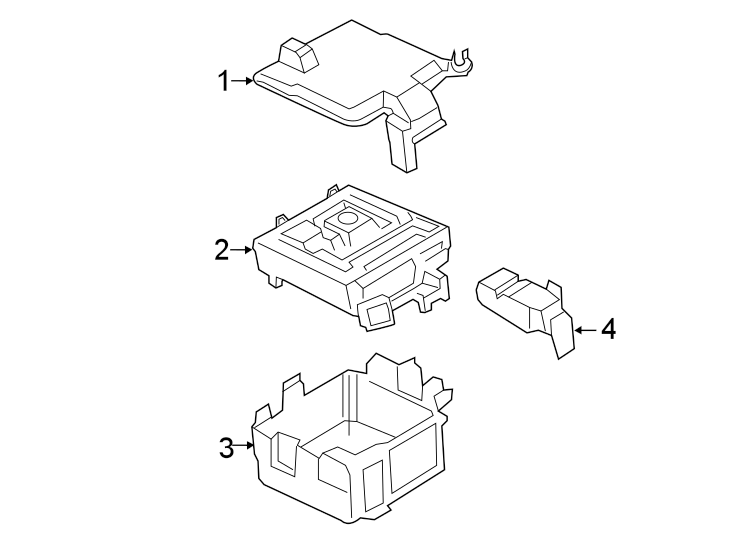 Diagram FUSE & RELAY. for your Ford Transit-350  