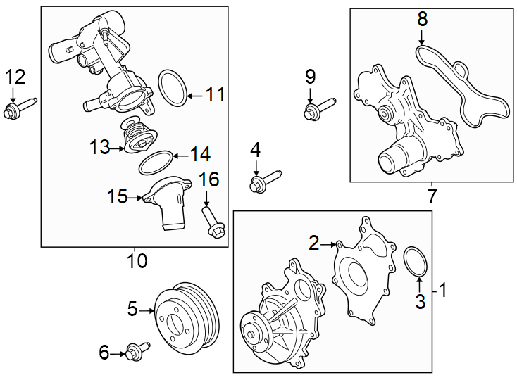 Diagram 3. 5 liter turbo. for your Ford Transit-150  