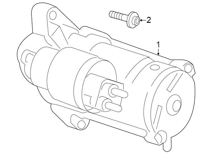 Diagram Starter. for your 2014 Ford Focus   