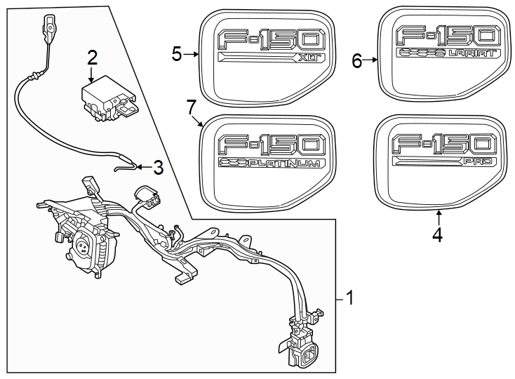 Diagram Fender & components. for your Lincoln MKZ  