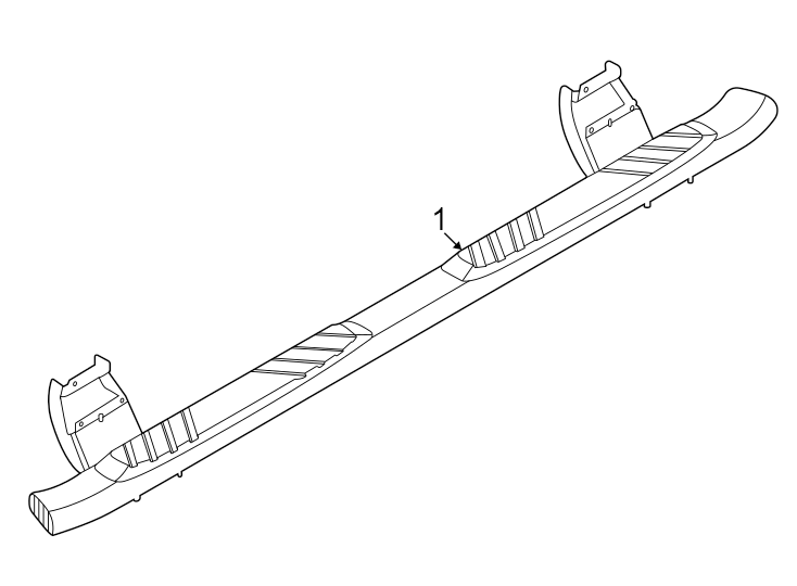 Diagram Cab. Running board. for your 2017 Ford F-150  Raptor Extended Cab Pickup Fleetside 