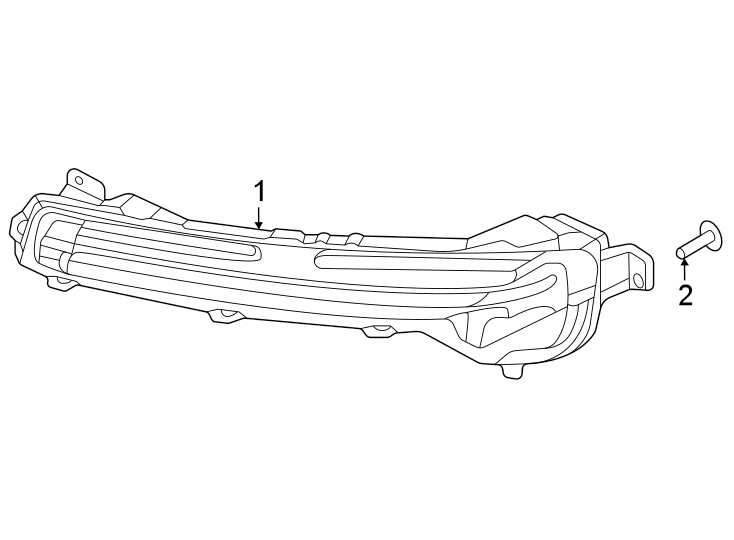 Diagram Front lamps. Signal lamps. for your 1984 Ford F-150   