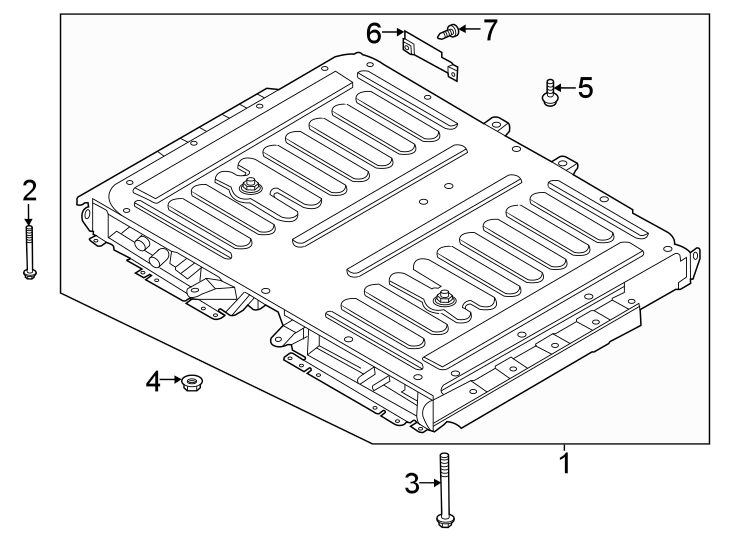 Diagram Battery. for your Ford Maverick  