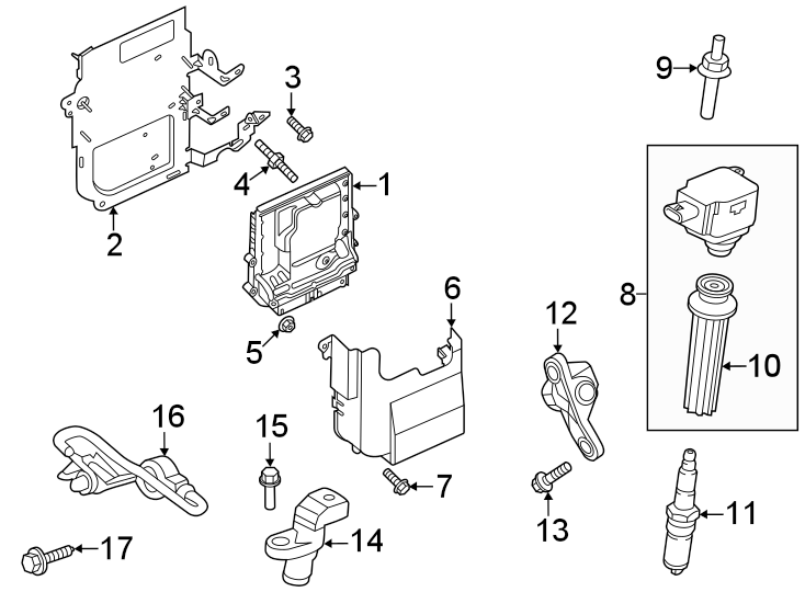 Diagram Ignition system. for your 2009 Lincoln MKZ   