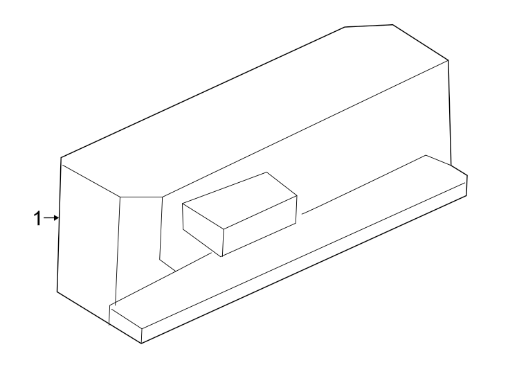 Diagram Keyless entry components. for your 1989 Ford Bronco   