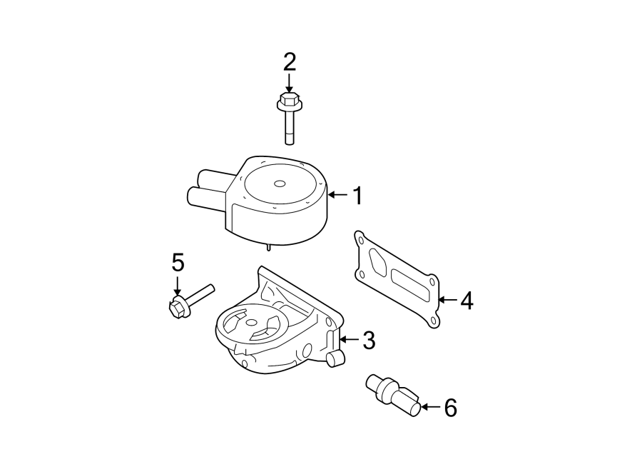 Diagram OIL COOLER. for your Ford