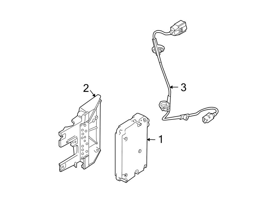 Diagram ELECTRICAL COMPONENTS. for your 2017 Ford F-250 Super Duty   