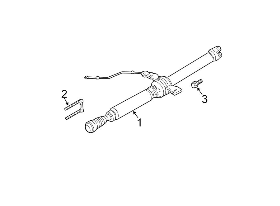 Diagram REAR SUSPENSION. DRIVE SHAFT. for your 2011 Ford Fusion   