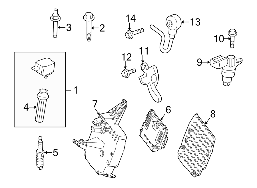 Diagram IGNITION SYSTEM. for your 2009 Lincoln MKZ   