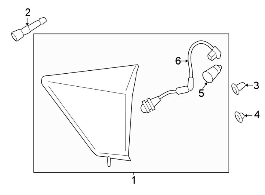 Diagram REAR LAMPS. BACKUP LAMPS. for your 2021 Ford F-150   