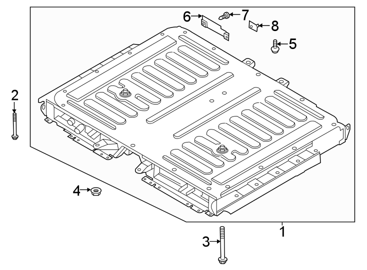 Diagram Battery. for your Ford Maverick  