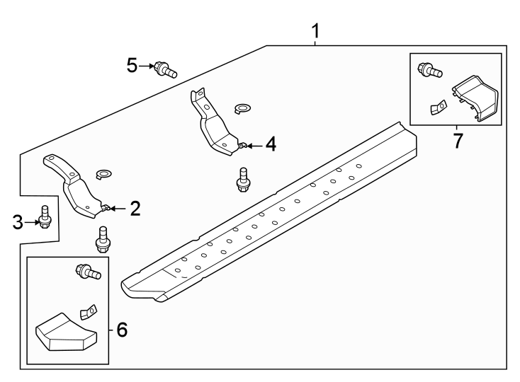 Diagram Pillars. Rocker & floor. Running board. for your Ford F-350 Super Duty  