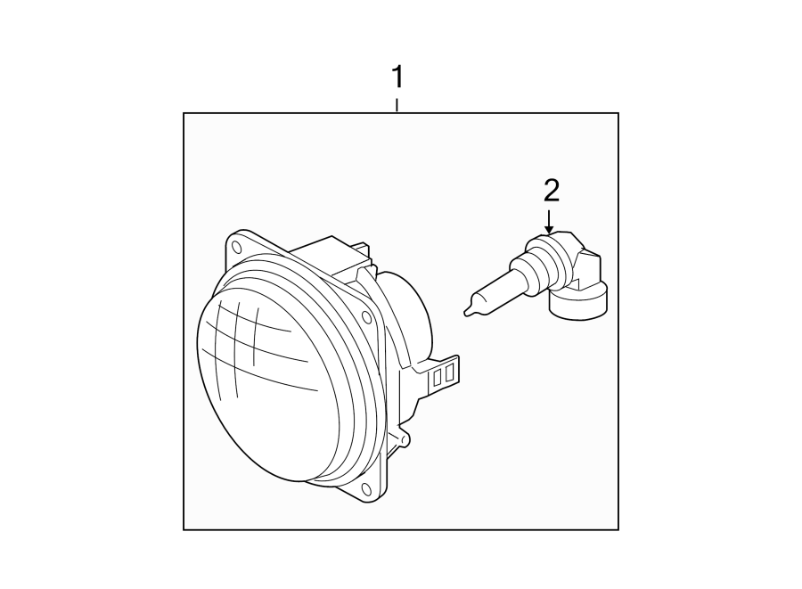 Diagram FRONT LAMPS. FOG LAMPS. for your 2016 Ford F-150 3.5L Duratec V6 FLEX A/T 4WD XLT Crew Cab Pickup Fleetside 