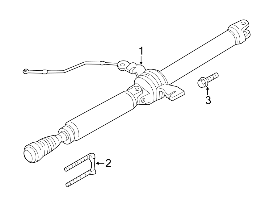 REAR SUSPENSION. DRIVE SHAFT. Diagram