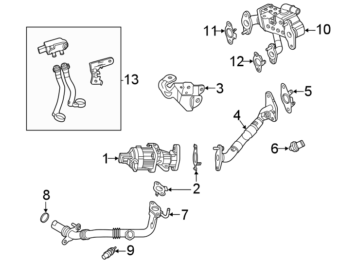 2024 Ford E-350 Super Duty Base Stripped Chassis Exhaust Gas ...