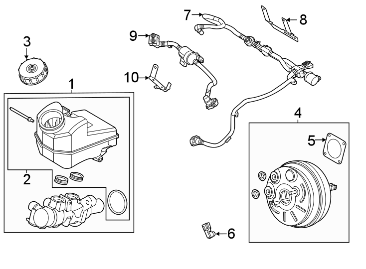 Diagram Cowl. Components on dash panel. for your Ford F-250 Super Duty  