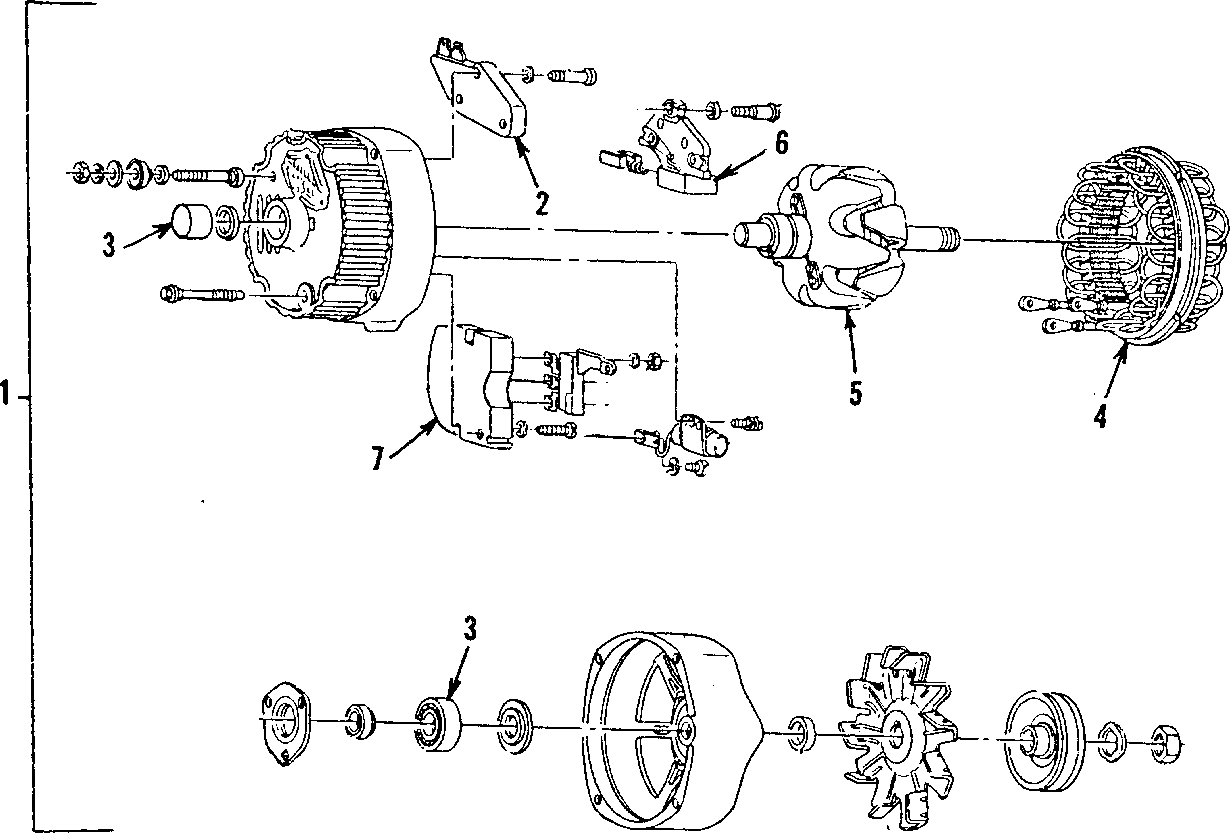 Diagram ALTERNATOR. for your 2012 GMC Sierra 2500 HD 6.0L Vortec V8 FLEX A/T RWD SLE Extended Cab Pickup Fleetside 