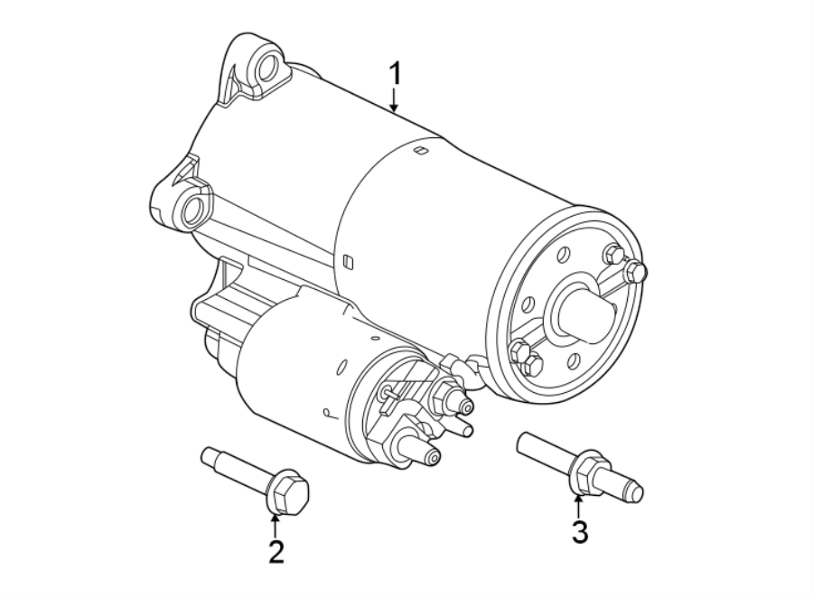 Diagram STARTER. for your Ford F-350 Super Duty  