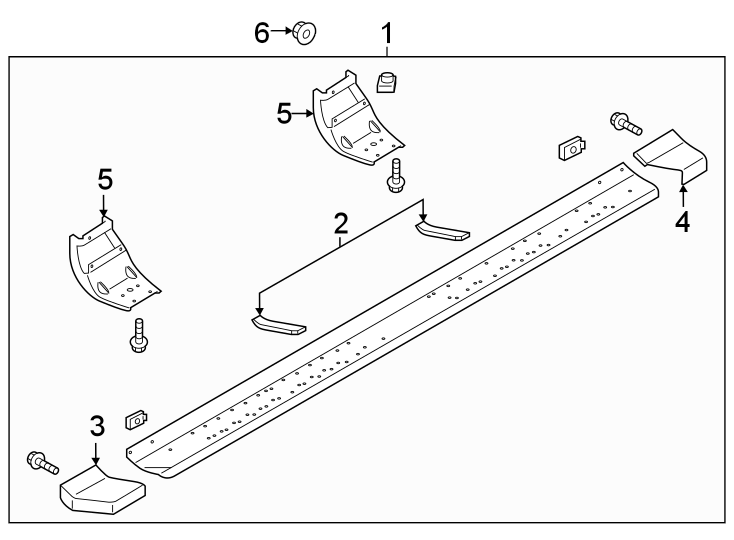 Ford F-350 Super Duty Running Board - KC3Z16451AA | Havre Ford, Havre MT