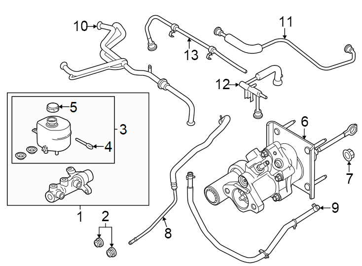 Diagram Components on dash panel. for your 2020 Ford F-350 Super Duty 6.2L V8 FLEX A/T RWD XLT Standard Cab Pickup 