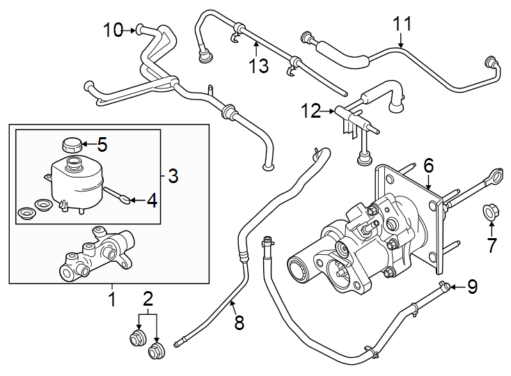 Diagram Components on dash panel. for your 2020 Ford F-350 Super Duty 6.2L V8 FLEX A/T RWD XLT Standard Cab Pickup 