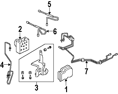 Diagram Abs components. for your 2019 Ford Transit Connect   