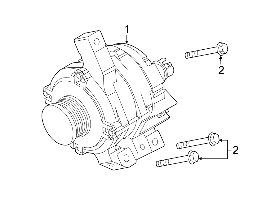 Diagram ALTERNATOR. for your Lincoln MKX  