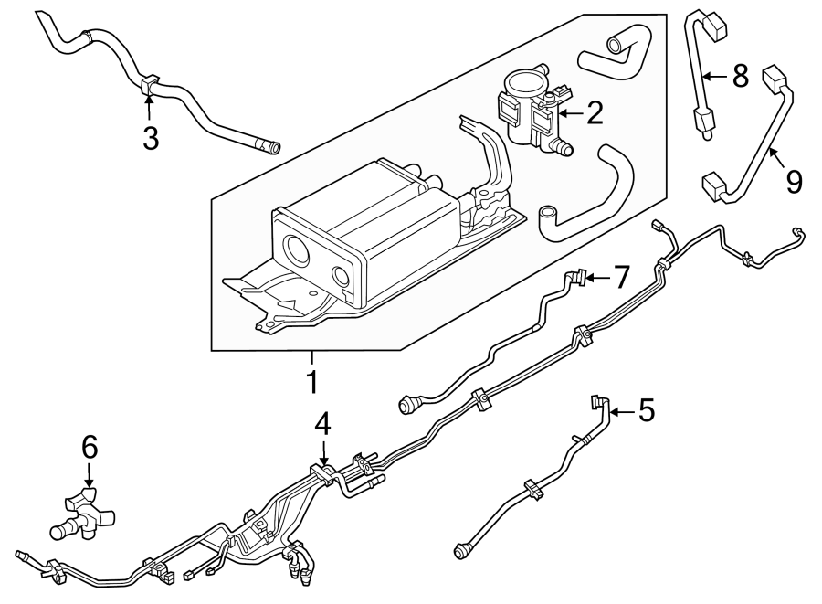 EMISSION SYSTEM. EMISSION COMPONENTS. Diagram