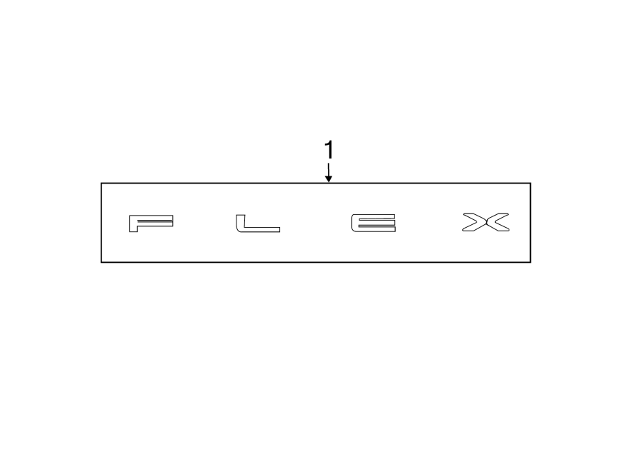 Diagram HOOD. EXTERIOR TRIM. for your Lincoln MKZ  