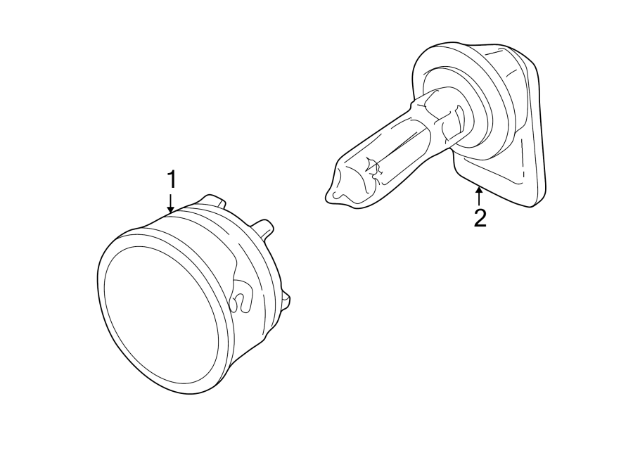 FRONT LAMPS. FOG LAMPS. Diagram