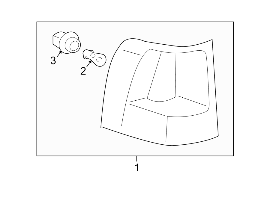 Diagram REAR LAMPS. COMBINATION LAMPS. for your 2014 Ford F-150  FX4 Standard Cab Pickup Fleetside 