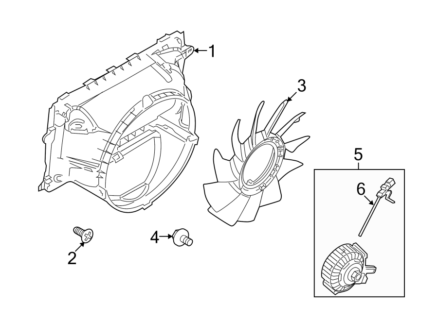 COOLING FAN. Diagram