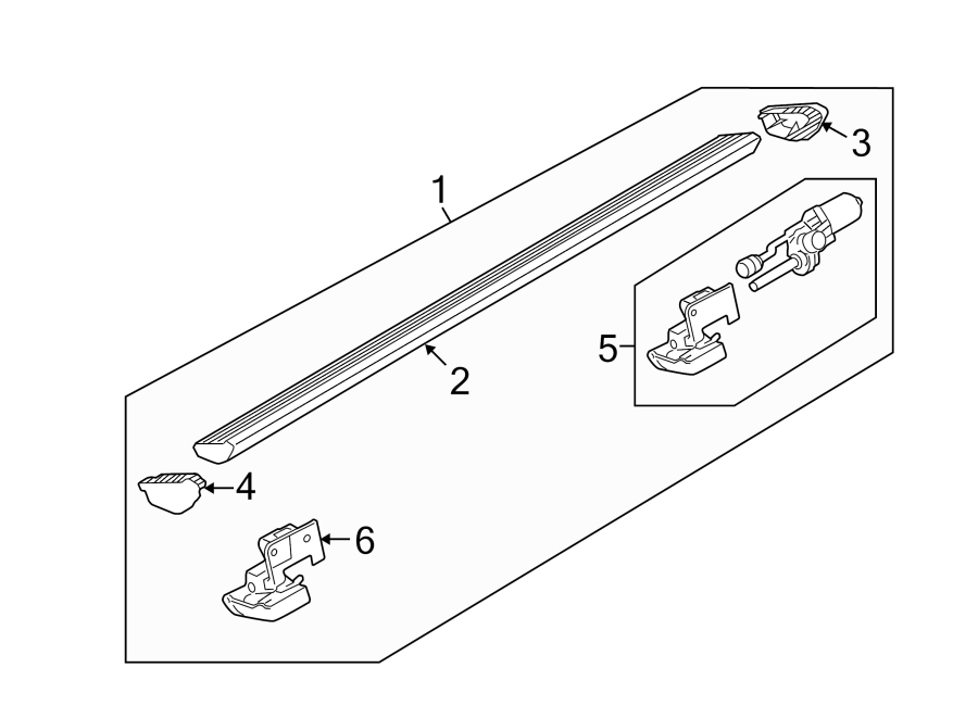 Diagram PILLARS. ROCKER & FLOOR. RUNNING BOARD. for your 2008 Lincoln Navigator   