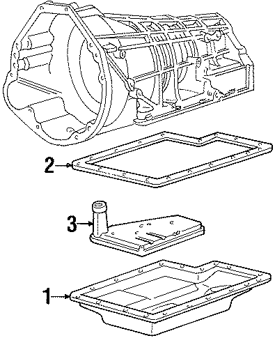 Diagram TRANSMISSION COMPONENTS. for your 2014 Lincoln MKZ   