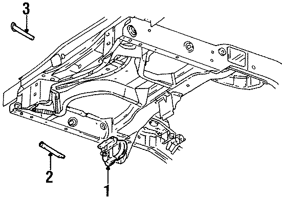 Diagram SPARE TIRE CARRIER. CARRIER & COMPONENTS. for your 2021 Lincoln Navigator   