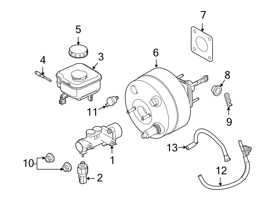 Diagram COWL. COMPONENTS ON DASH PANEL. for your 2007 Lincoln MKZ   