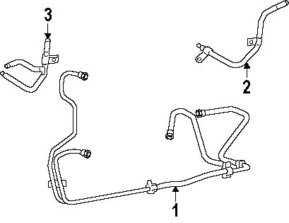 Diagram TRANS OIL COOLER. for your 1989 Ford F-150   