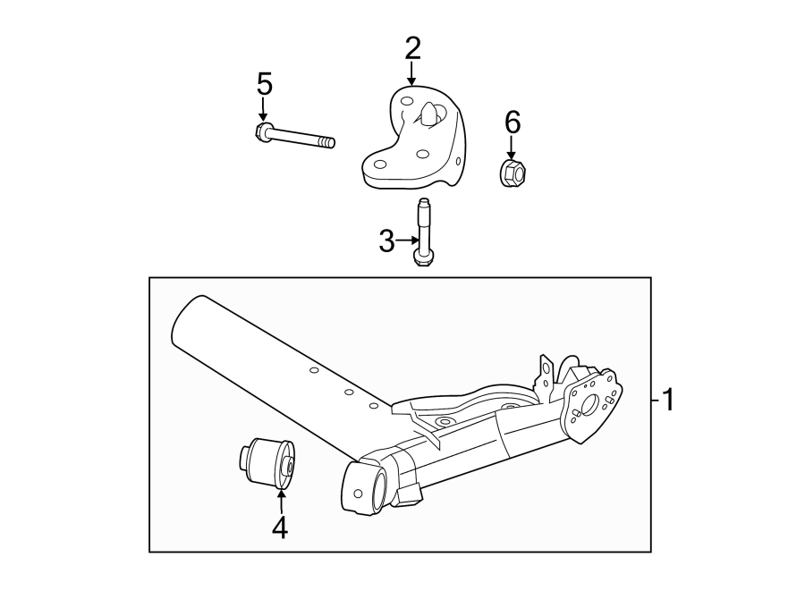 Diagram REAR SUSPENSION. SUSPENSION COMPONENTS. for your 2018 Lincoln MKZ   