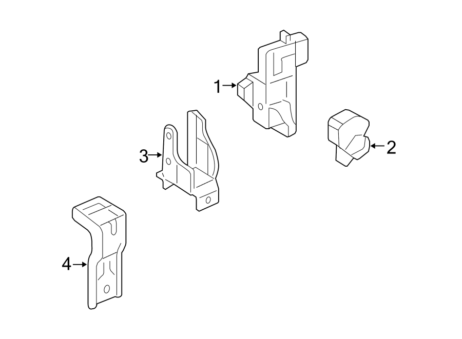 Diagram Abs components. for your 2017 Ford Fusion S Sedan  