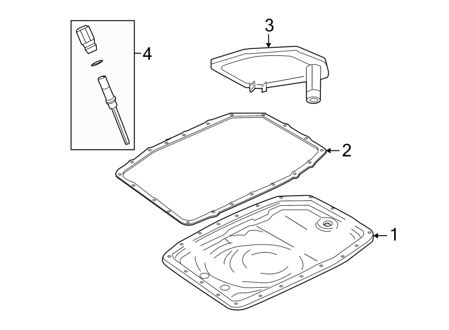 Diagram TRANSMISSION COMPONENTS. for your Lincoln MKZ  