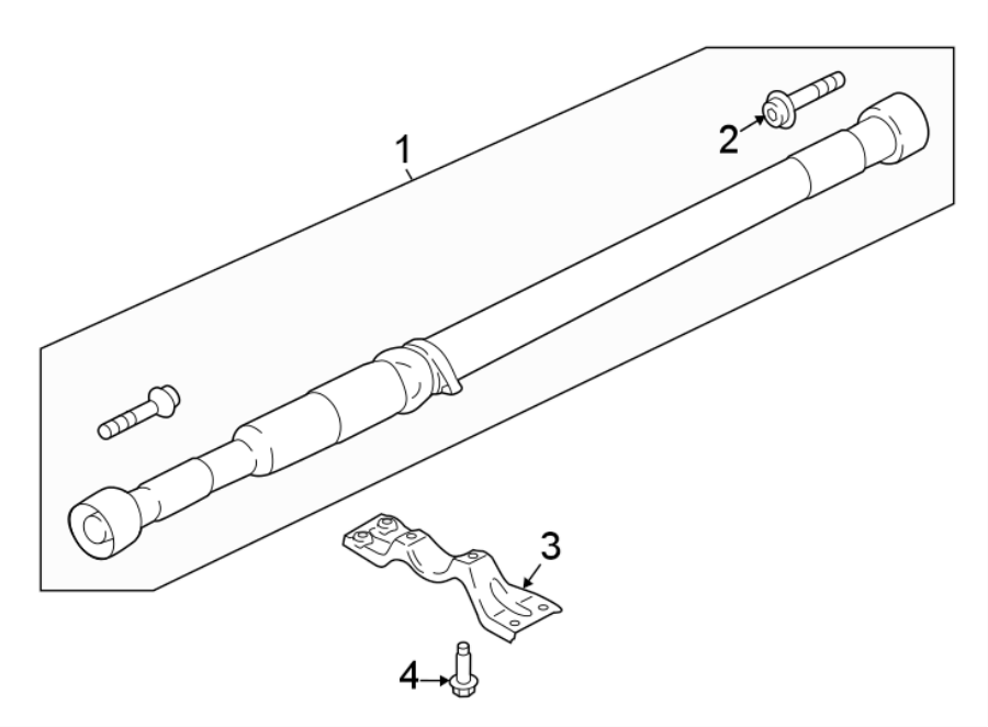 Diagram REAR SUSPENSION. DRIVE SHAFT. for your 2019 Lincoln MKZ Hybrid Sedan  