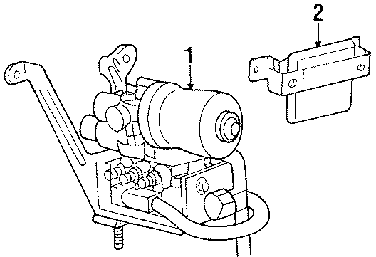 Diagram ELECTRICAL. ABS COMPONENTS. for your 2016 Ford F-150   