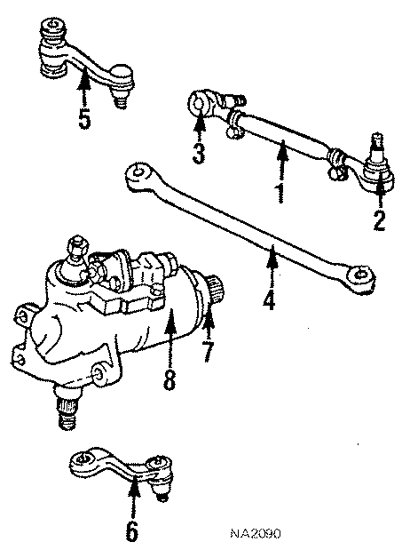 8STEERING GEAR & LINKAGE.https://images.simplepart.com/images/parts/motor/fullsize/NA2090.png