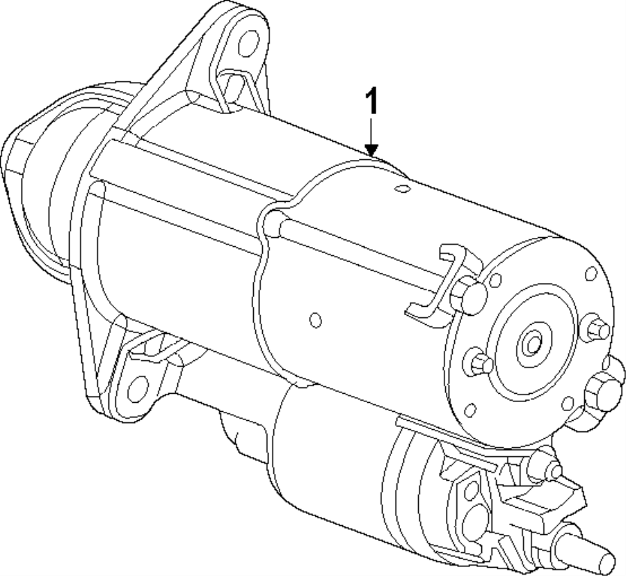 Diagram STARTER. for your 2005 Buick Century   