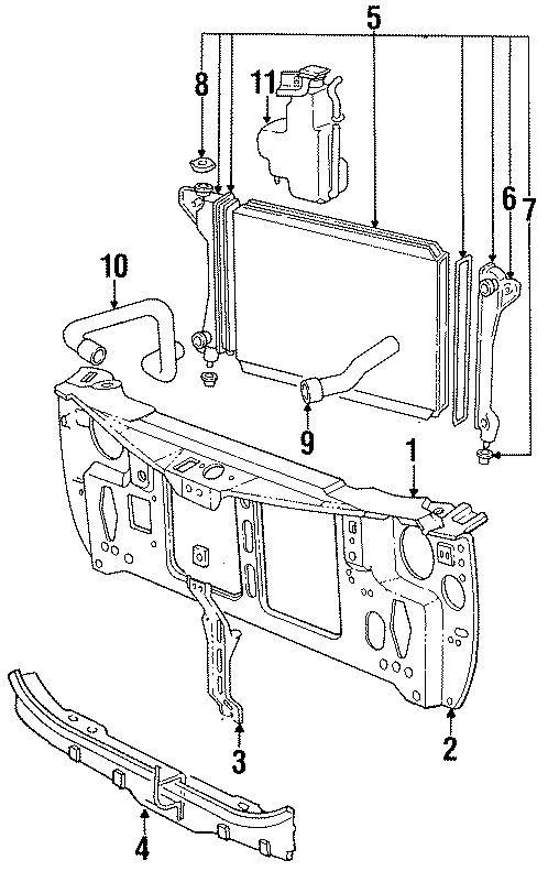 10RADIATOR & COMPONENTS. RADIATOR SUPPORT.https://images.simplepart.com/images/parts/motor/fullsize/NC90041.png