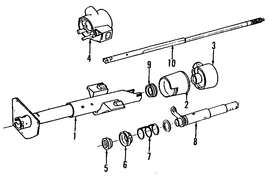 STEERING COLUMN. STEERING WHEEL.