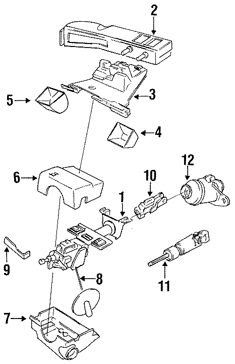 10SHAFT & INTERNAL COMPONENTS. SHROUD. STEERING COLUMN ASSEMBLY. SWITCHES & LEVERS.https://images.simplepart.com/images/parts/motor/fullsize/NE94270.png