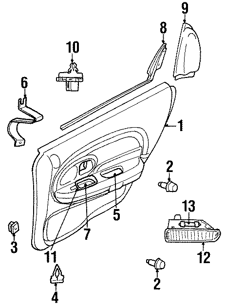 11REAR DOOR. INTERIOR TRIM.https://images.simplepart.com/images/parts/motor/fullsize/NE99430.png